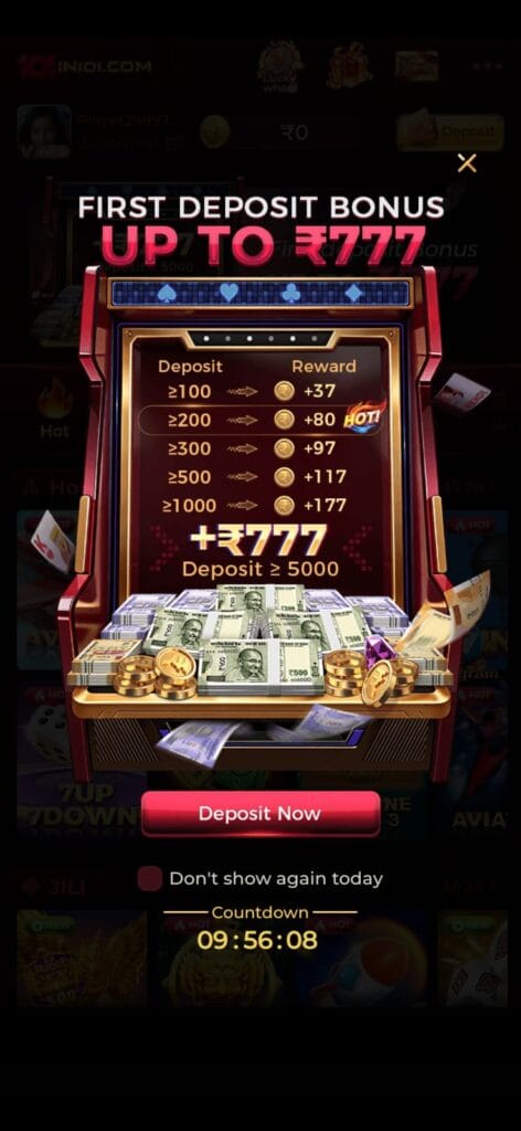 IN101 Game Install and Claim Bonus